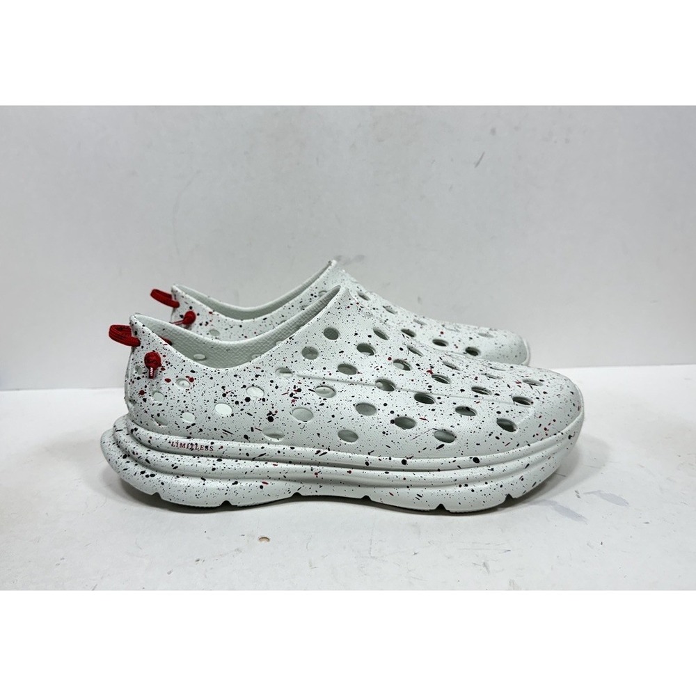 Kane Revive X Matt Choi 2 Shoes White Red Blue Speckle Rubber Men's Size 10